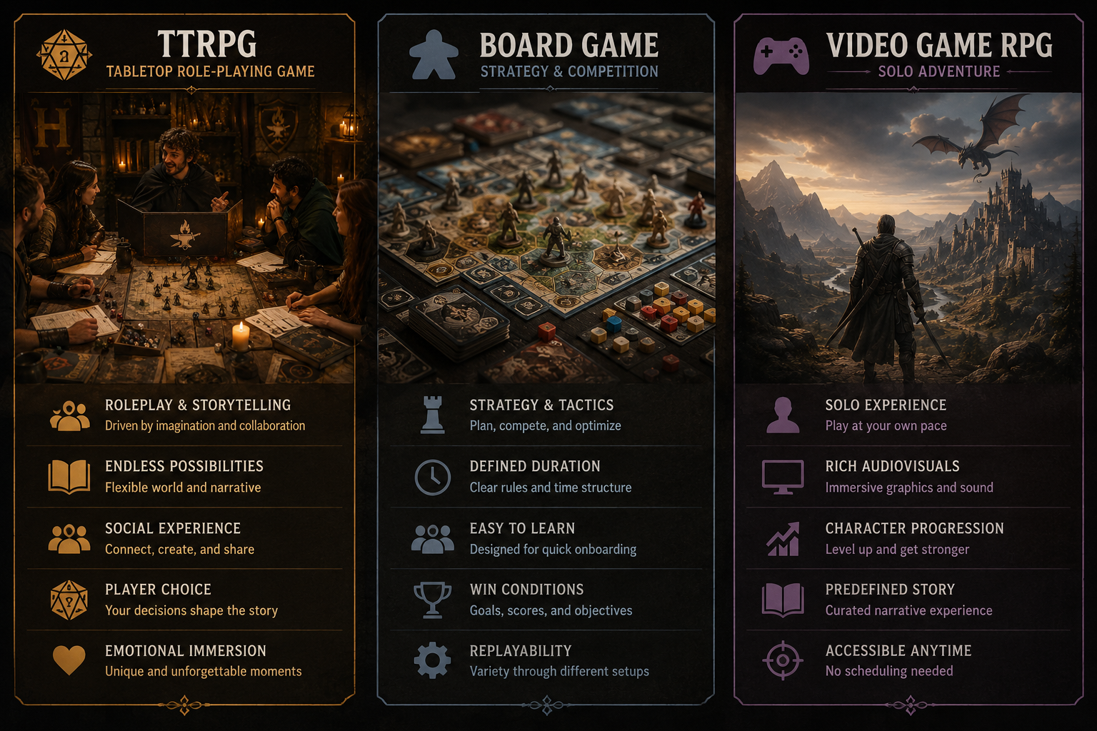 comparison table