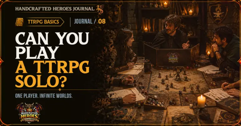 Can you play a tabletop RPG solo? Beginner guide to solo TTRPG adventures