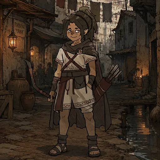 Neria, a hero from the Medèrra Chronicles