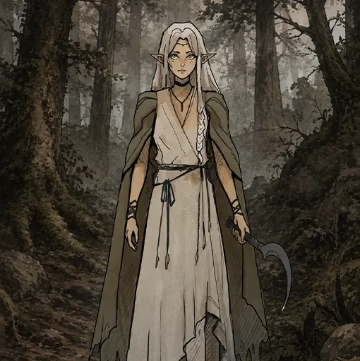 Sylene, a hero from the Medèrra Chronicles