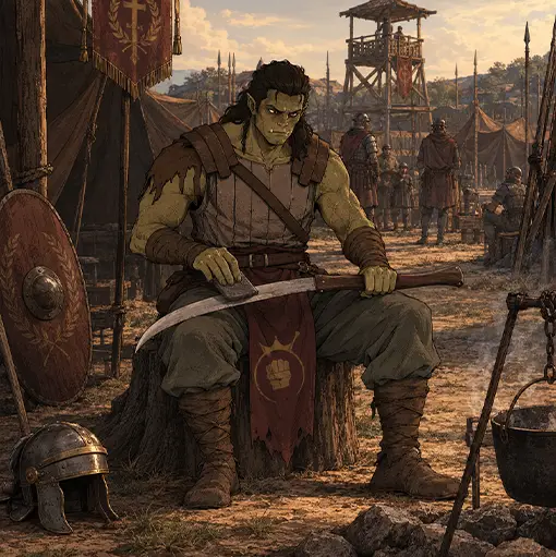 Tarkhan, a hero from the Medèrra Chronicles