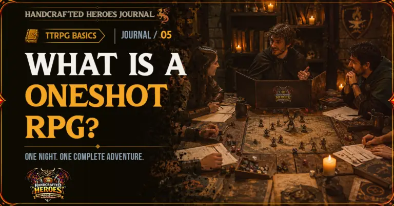 What is a one-shot RPG? Guide to single-session tabletop role-playing adventures